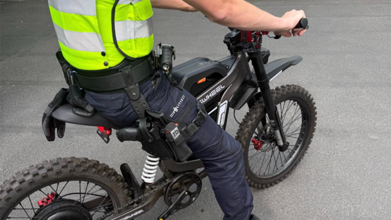 Fatbike ile 100 km Hızla Giden Sürücüye Para Cezası: Bisiklete El Konuldu
