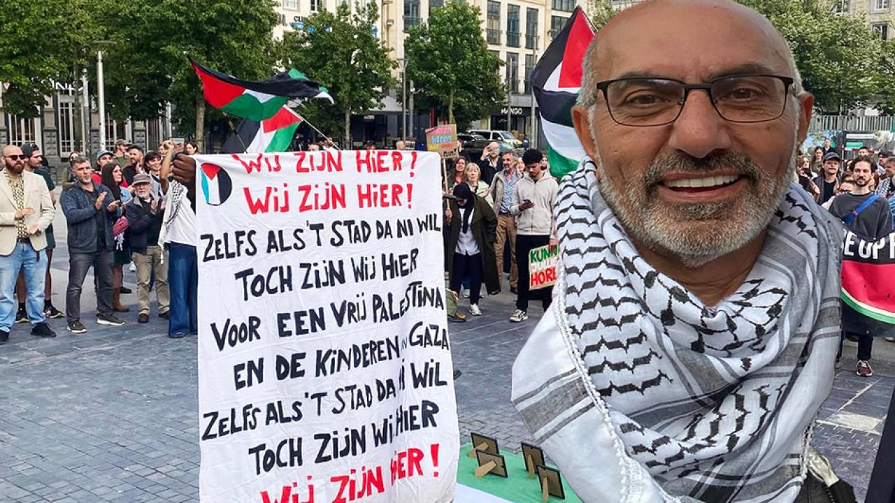 Hollanda’da Osman Taştan'dan Belediye Binasına Çekilen İsrail Bayrağına Tepki: “Bu Bir Provokasyondur”