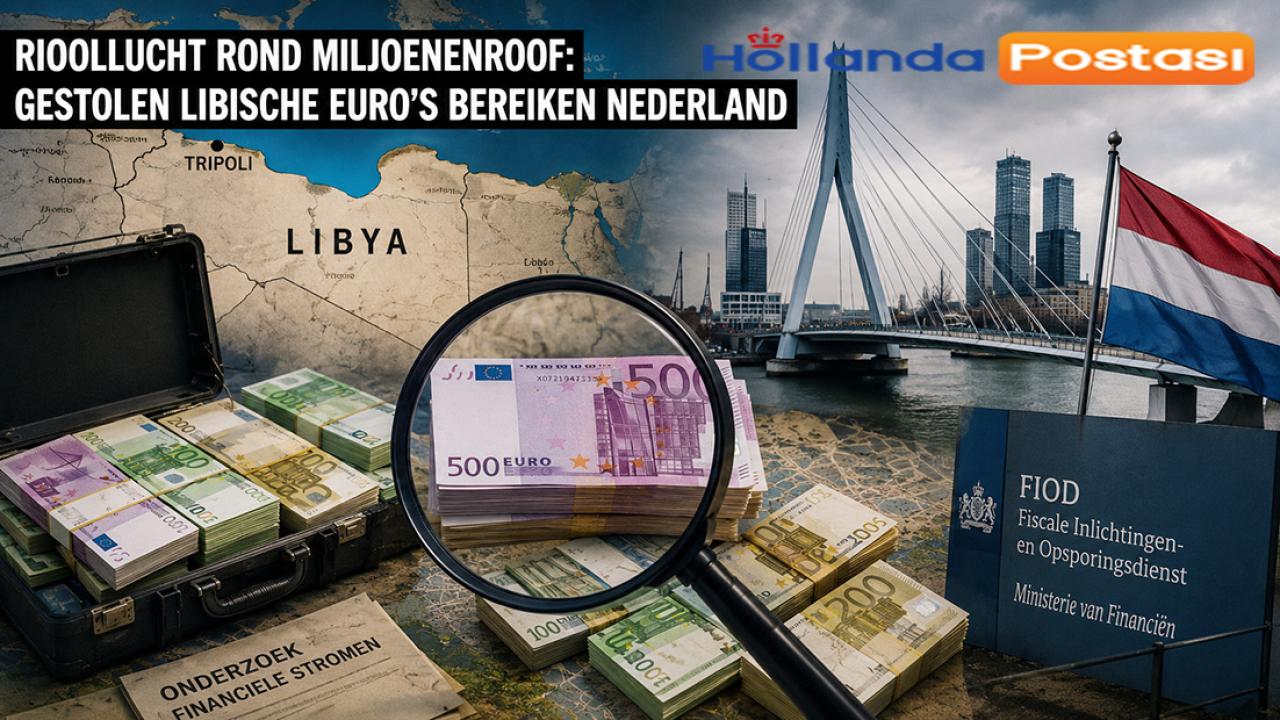 Libya’dan Çalınan Milyonlarca Euro Avrupa’da: İzler Hollanda’ya Uzanıyor