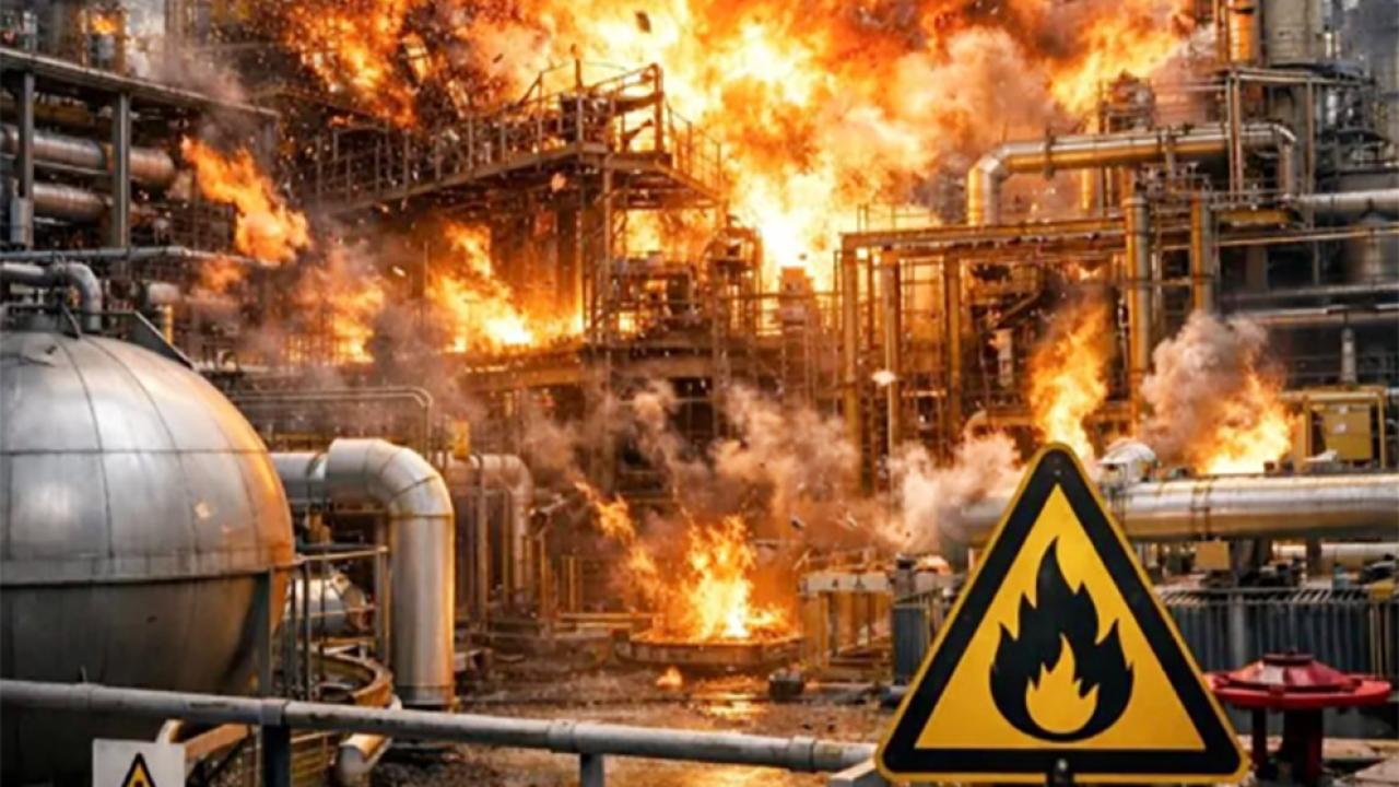 Hollanda'da Gaz Sızıntısının Yol Açtığı Yangın Söndürüldü: Onlarca Ev Tahliye Edildi