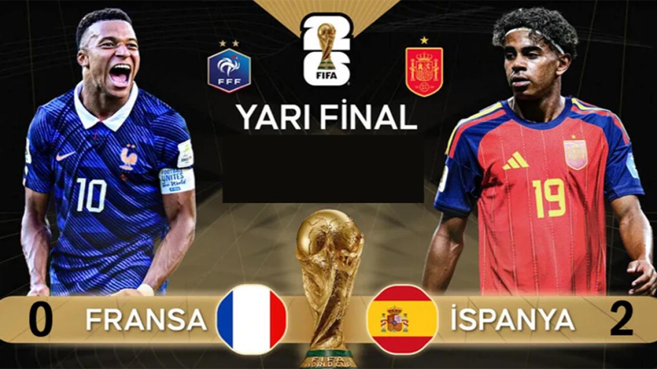 İspanya Dünya Kupası’nda Finale İsmini Yazdırdı